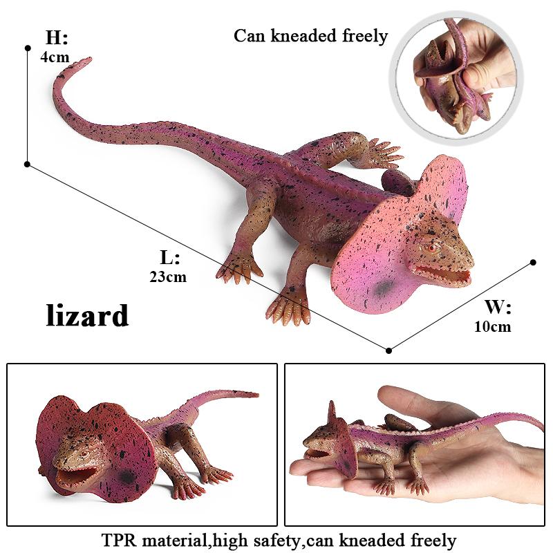 Squid Crab Octopus Frog Snails Lizard Animals Model Action Figures Anti Stress Relief Toy Kids Gift Fun Pressure Reduction