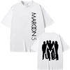 Maroon 5 New TEE Unisex Summer Gothic Tee-shirt Sleeve Women/men Casual 100% Cotton Tshirt Round Neck Tees