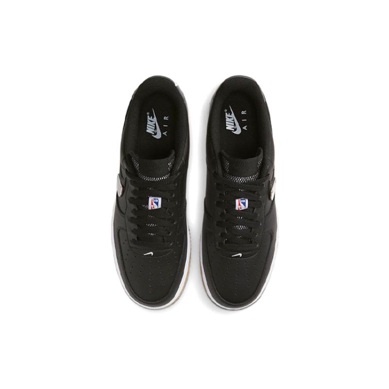 Nike Air Force 1 Low '07 Nba Black Silver Sneakers CT2298-001