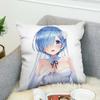 45x45 Cushions Covers for Bed Pillows Fall Pillow Cover 40x40 Decorative Cushion Pilow Cases Pillowcase Sofa Anime Body Home