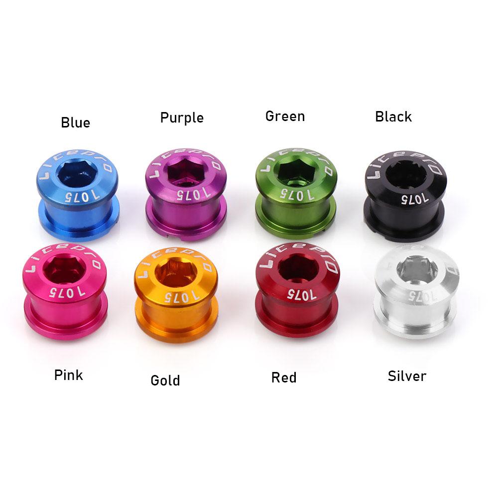 Bike Accessories Alloy Chainwheel Screws Disc Screw Cycling Crankset Parts Chainring Wheel Bolt