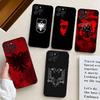 A-Albanien Flagge Für IPhone 15 16 14 Plus 13 12 11 17 Pro Max 17 Air Schwarze Weiche Handyhülle