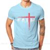 Christian Faith Cross Essential Tshirt Vintage Graphic Men's Clothes Tops Cotton O-Neck T Shirt