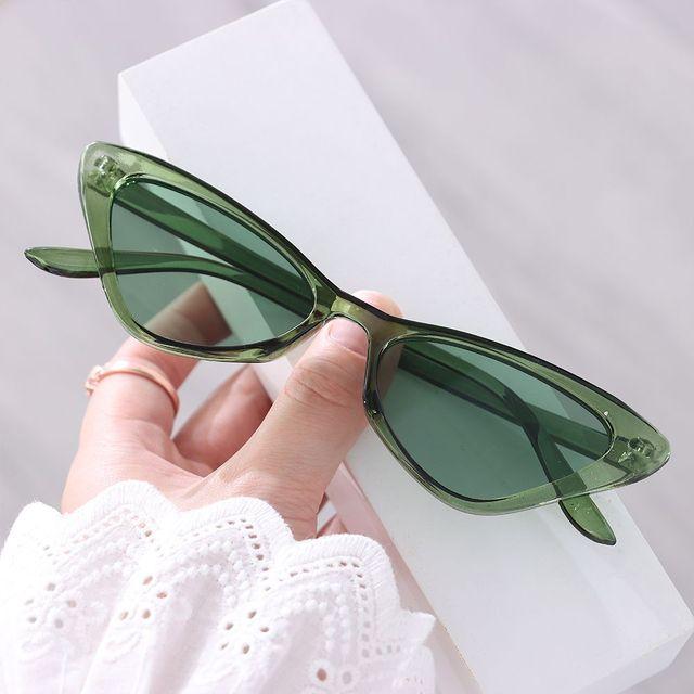 Damskie luksusowe okulary przeciwsłoneczne unisex modne seksowne małe okulary przeciwsłoneczne kocie oczy modne Vintage piesze wycieczki wędkarstwo okulary z odcieniami Uv400