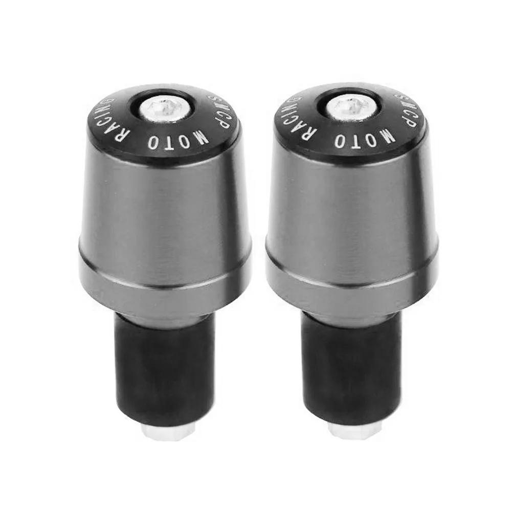 7/8" 22 Mm Universal Motorcycle Handle Bar End Handlebar Grips Ends Sliders Cap Plug Slider Counterweight Cover Universal
