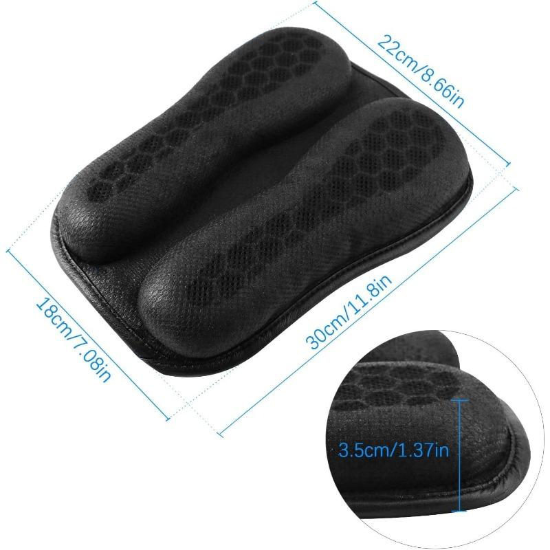 Motorrad-Sitzkissen, 3D-Waben-Anti-Rutsch-Gel-Sitzkissen, Moto-Druckentlastung, Fahrt-Sitzpolster, Moto-Zubehör