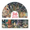 Retro Fairy Tale Illustration Card 36 Wind Universal Blessing Card Hand Account Material Wall Decoration Message Card
