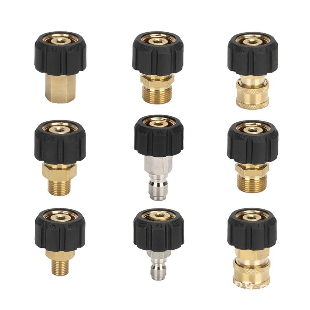 1Pcs Couplers Swivel Pressure Washer Adapter Wash Torch Hose Connector Home Garden Accessory