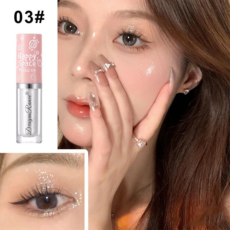 One Tear Liquid Eyeshadow Pearl Ultra Shiny Piece Sparkly Sleeping Silkworm Pen Brightening Eyeshadow Liquid Waterproof Highlight