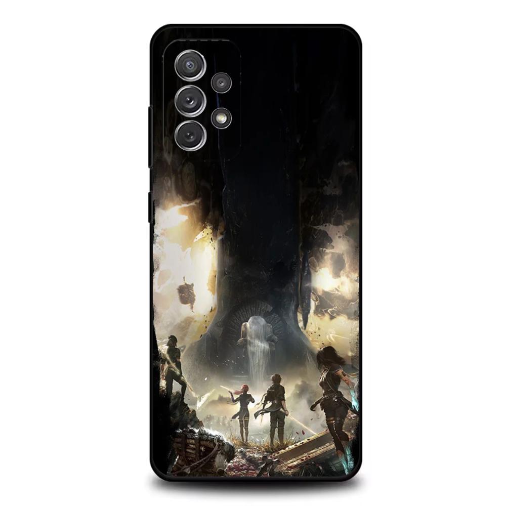 Coque de téléphone Game C-Clair Obscur Expedition 33 Pour Samsung S25,S24,S21,S22,S23,S30,Ultra,S20,Plus,Fe,Lite,Note,10,9,5G Housse Noire