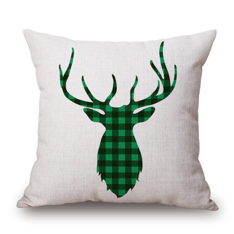 Merry Christmas Xmas Gift Designed Throw Pillow Case Cover Cushion 18 X 18 Inch Premium Quality For Festive Home Decoration
