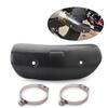 Motorcycle Exhaust Muffler Middle Connection Link Pipe Carbon Fiber Protector Heat Shield Cover Guard For Z900 Z750 Z250
