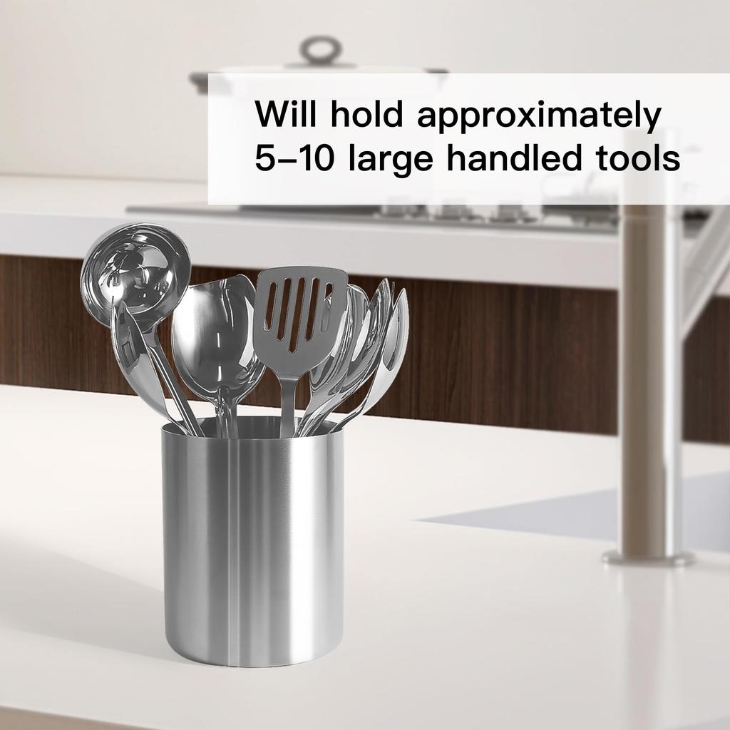 IMEEA Chopstick Holder Kitchen Tool Stand Cutlery Stand Stainless Steel Chopstick Holder Stand Storage Cutlery Case Silver