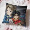 Anime G-Genso S-Suikoden Cushion Cover Premium Comfort Reversible Pillow Cove -Two in One Design for Any Room & Car Interior