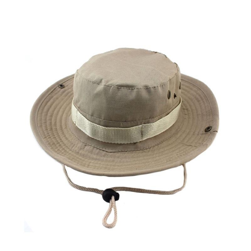 Zomer Camo Vissers Casual Bucket Kamperen Wandelen Reizen Vissen Bergbeklimmen Sombrero Zonnescherm