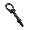 1768868 Towing Eye Hook 6M21-17B804-AD Black Direct Fit