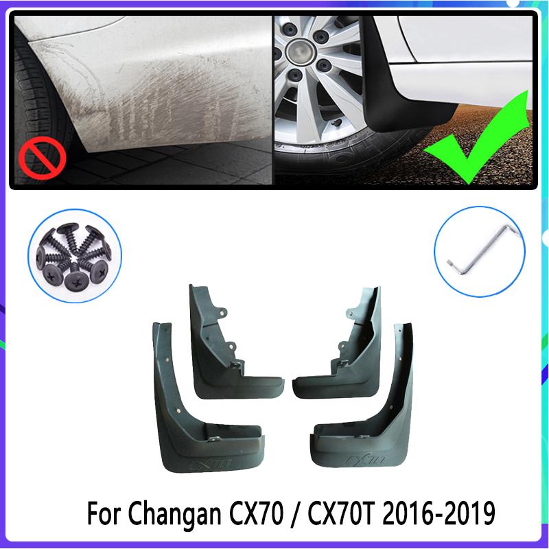 Bil Mudflaps for Chana Changan CX70 CX70T 2016~ 2017 2018 Mudguard Sprutskjerm Skjerm Mudflaps Auto