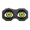 Demon Eyes Cykelbaklampa Appstyrd IP64 Vattentät USB Uppladdningsbar MTB Landsväg Mountainbike Nattkörning Varnings Baklampa