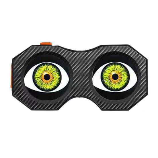 Demon Eyes Cykelbaklampa Appstyrd IP64 Vattentät USB Uppladdningsbar MTB Landsväg Mountainbike Nattkörning Varnings Baklampa