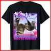 My Pain Is Chronic But My Ass Is Iconic Black Cotton T-Shirt S-5XL