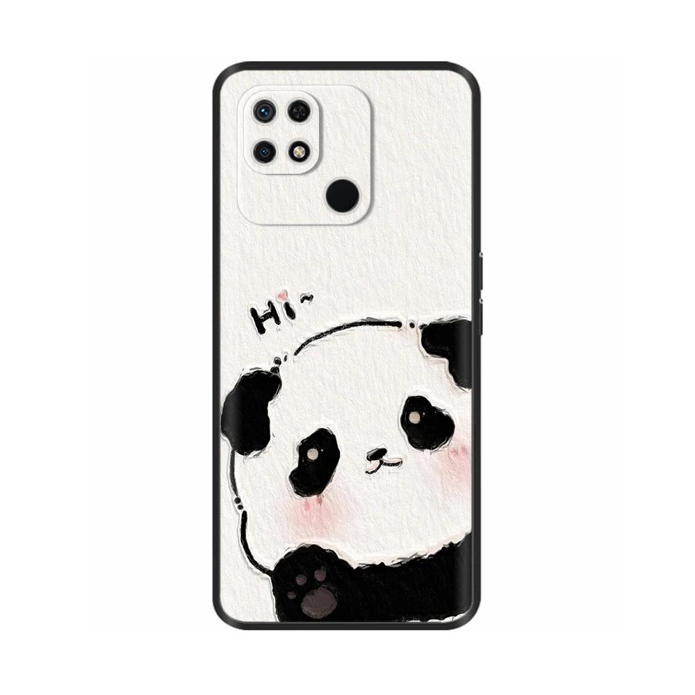 For Redmi 10C Case Cute Cartoon Soft Liquid Silicone Phone Housing For Xiaomi Redmi 10C Back Cover redmi10C 10 C Cases Fundas
