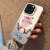 Colorful Silver Magnetic Imd Mobile Phone Case for IPhone14pro for Apple Magnetic Mobile Phone Case High-end Cartoon