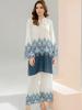Women Designer Top Tunic Cotton Kurta Pant Cord Set Indian Bollywood Party Wear Kurti