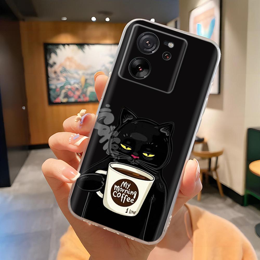 För Xiaomi 13T Fodral Mi13T Baksideskydd Mjukt Silikon Funda För Xiaomi 13T Pro Mjukt Mode Sött Tecknat Fodral För Xiaomi Mi 13T Pro