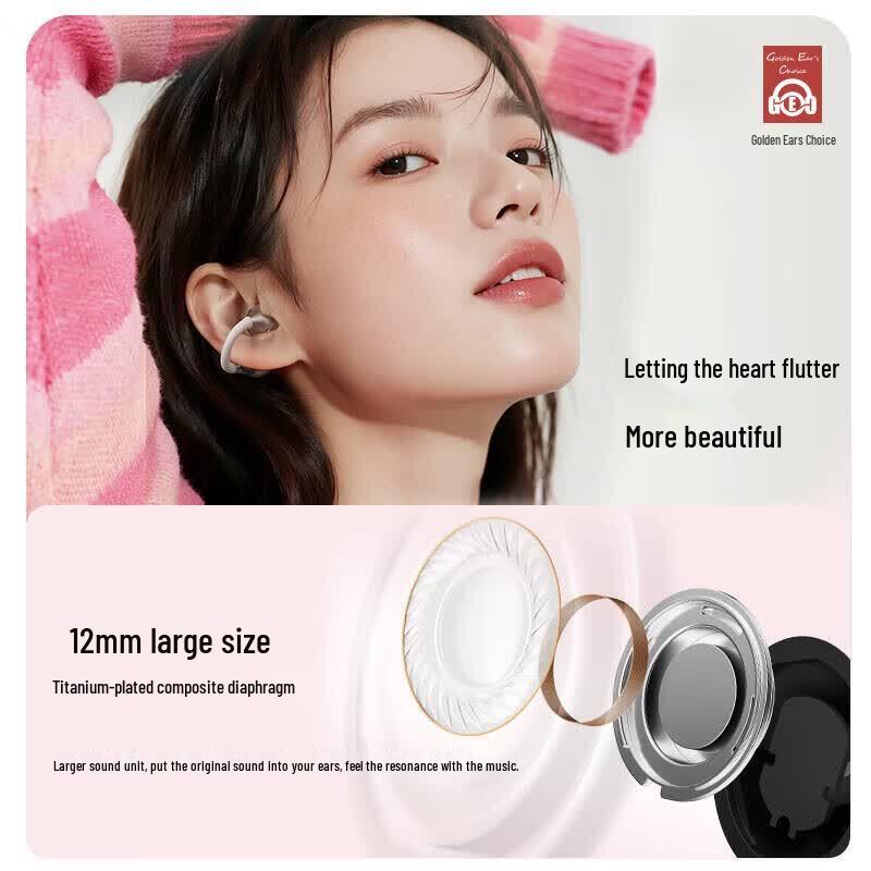 Edifier X Clip Open-Ear Bluetooth Translation Headset