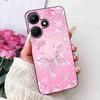 For Infinix Hot 30i 6.56" Case Tiger Luxury Flower Butterfly Silicone Soft Black Cover For Infinix Hot30i 30I X669C Phone Cases