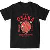 Streetwear T Shirt Osaka Dotonbori Cotton T Shirts Japanese Food Fashion Tshirt for Men's Beach Y2K Fun Casual Short Sleeve Tops