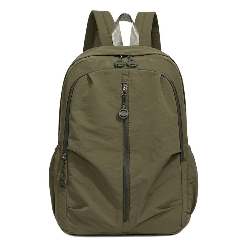 Schoolbag casual backpack women's new fashion ultra-light waterproof large-capacity backpack daily commute leisure travel schoolbag
