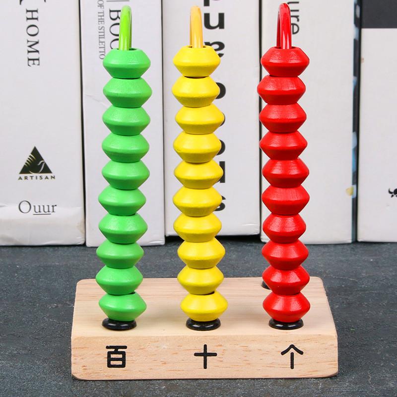 Wooden Math Counting Frame Educational Toy For Kindergarten And Elementary Students