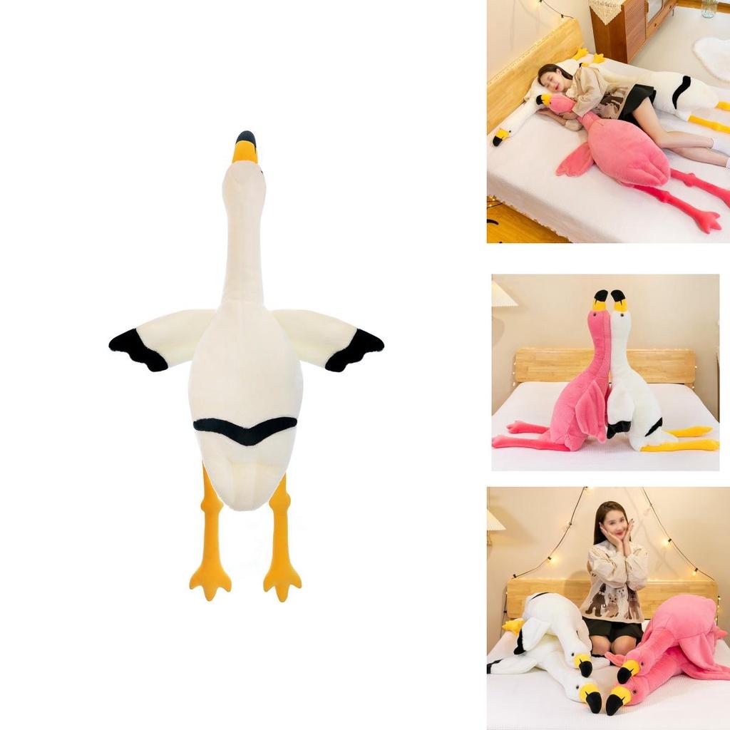Cute And Cuddly Flamingo Plush Pillow For Kids And Adults
