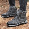 High-top Men's Shoes New Hiking Shoes Men's Hiking Shoes Outdoor Casual Shoes Breathable Fashion Sneakers