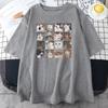 Meme Cats Puzzle Kreatywność Męskie koszulki z nadrukiem Luźna odzież codzienna Oversize Casual Topy T-shirt
