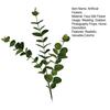 Artificial Eucalyptus Flowers 3-Branch Faux Greenery for Wedding Decor And Home Vase Arrangements Realistic 3D Printed Leaves Evergreen All Season