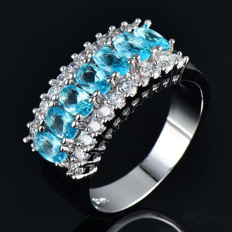 Ring retro women's multi-color optional ring jewelry creative accessories women's models