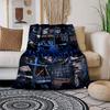 1pc Ravenclaw Knowledge and Wisdom Cartoon Blanket,Portable Throw for Travel & Camping, All Season Cozy Blanket,Ideal Gift