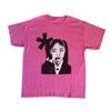 Unisex Y2K Cotton Tshirt Hip Hop Fashion Harajuku Graphic Print Short Sleeve Tshirts Streetwear Punk Casual Top Goth Loose Tee