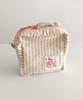 Nuaname Peach Basket Stripe Pouch