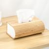 Bambus Taschentuchbox Schlafzimmer Papierbox Aufbewahrung für Zuhause Wohnzimmer Dekoration Esszimmer Couchtisch Einfache Taschentuchbox