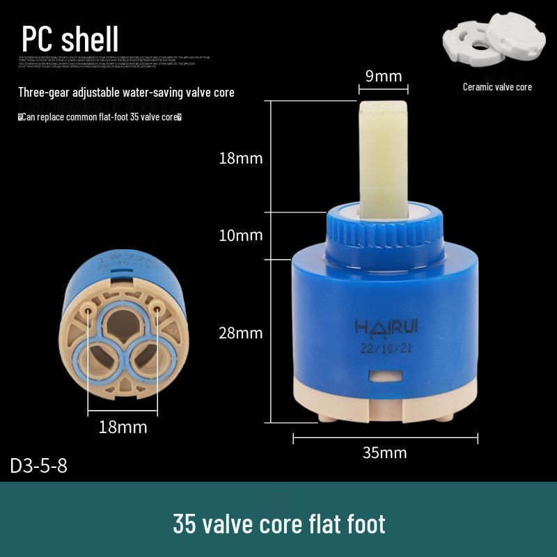 Complete Set: Kitchen Faucet Hot/Cold Water Ceramic Valve Core & Electric Heating Repair Accessories