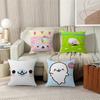 CUTE MMamegoma Seal Anime Pillow Cover Sofa Cushion Cover Home Room Decoration Children Gift