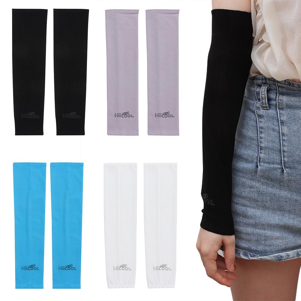 1Pair New Basketball Golf Fishing Climbing Sun UV Protection Cooling Arm Sleeves Sport Cover