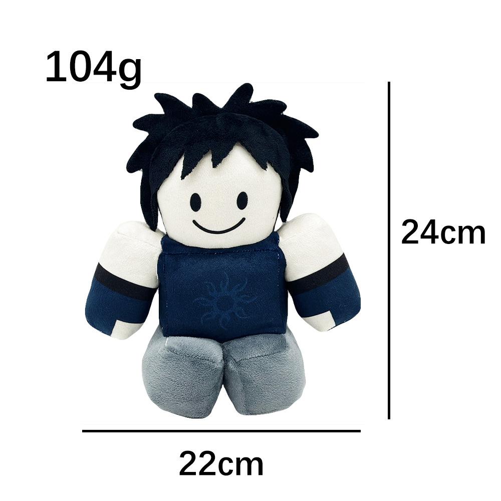Bambole di peluche Forsaken Two Time Bambola di cotone Periferiche da gioco Bambola maschile Bambola morbida Giocattolo Decorazione carina per la stanza Regalo di compleanno per bambini 24 cm