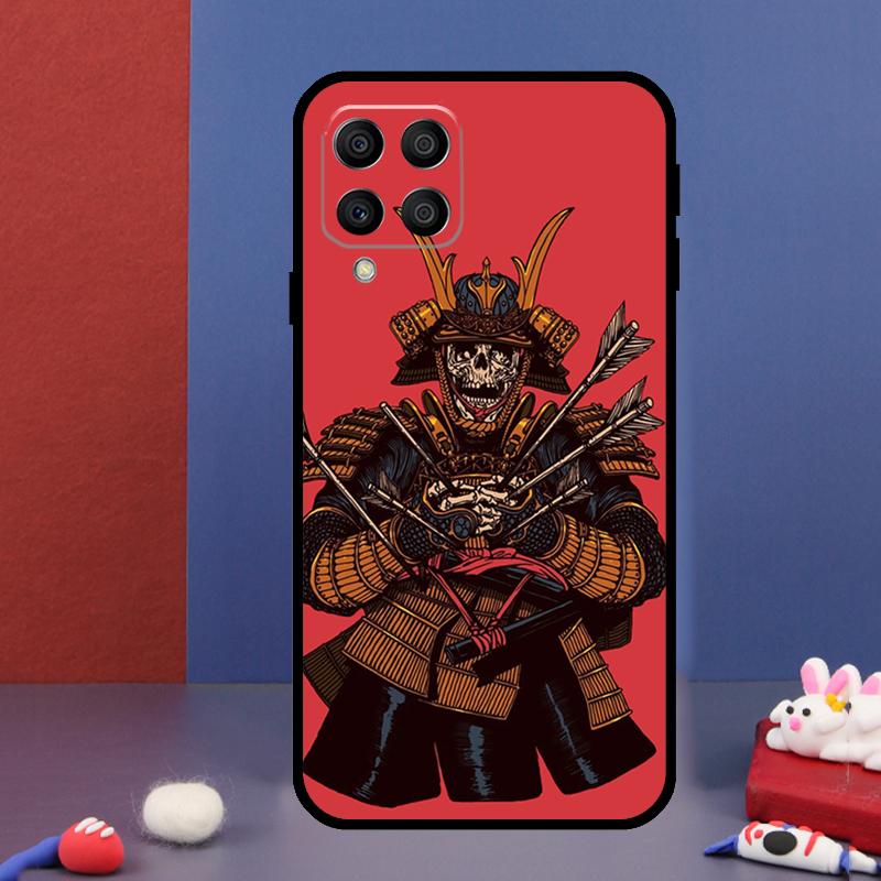 Japanese Style Samurai Art For Samsung Galaxy M12 M13 M33 M23 M53 M15 M55 M31 M51 M14 M34 M54 M20 M32 M52 Phone Case