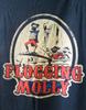 Vintage Flogging Molly 00-tal Bandmode Unisex Svart T-shirt S-234XL AG001