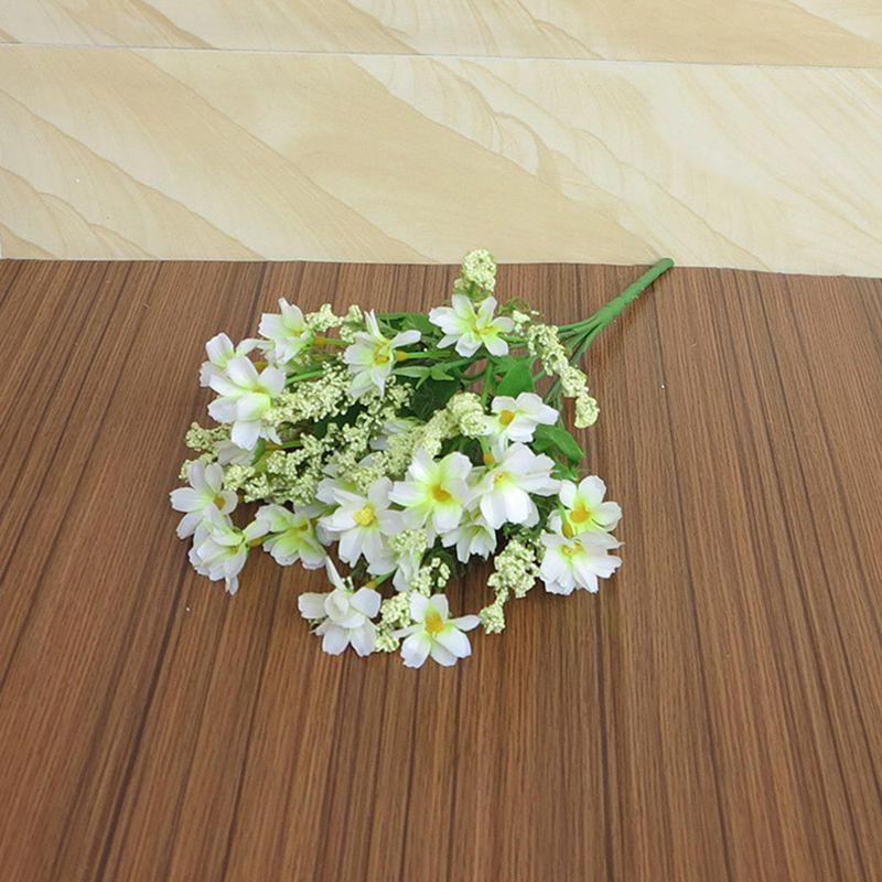 Realistic 28-head Artificial Daisy Chrysanthemum Flowers For Elegant Home Decor
