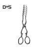 Bread Tongs Cake Clamp Arabic Vintage Style Buffet Clamps Barbecue Serving Tongs for Kitchen Home Cake Baking Desserts Salad Frying Grilling